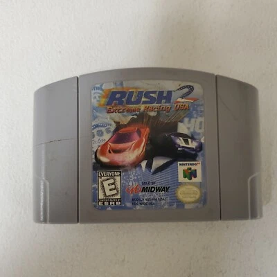 Rush 2 Extreme Racing USA | Nintendo 64 N64 | Probado Auténtico Foto 1 de 4