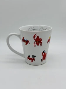 CUFFY'S Cape Cod Coffee Cup Lobster Crab Pirates 12oz Massachusetts Mug - Picture 1 of 8