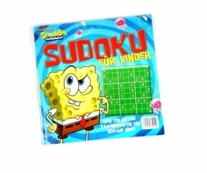 SPONGEBOB / SCHWAMMKOPF - SUDOKU für Kinder / Rätselbuch - Neu - Bild 1 von 1