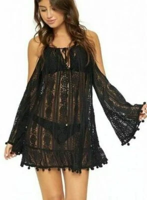 PilyQ MIDNIGHT Cara Dress Cover-Up, US Medium/Large - Image 1 of 4