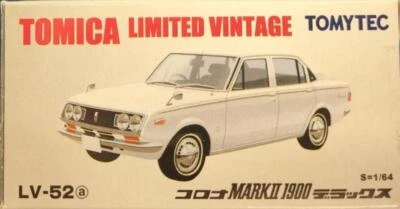 Tomy Tec Tomica Limited Vintage Corona Mark Ii 1900 Deluxe White - Image 1 of 4