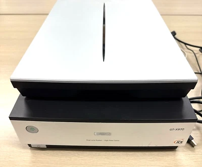 EPSON GT-X970 Flatbed Film Scanner 6400dpi Tested w/power cable /NO Holders - Image 1 of 4