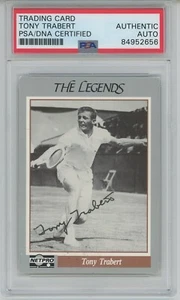 1991 NetPro Tennis The Legends #8 signed Tony Trabert PSA/DNA auto - Picture 1 of 1