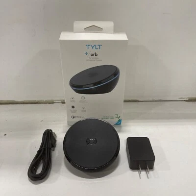 TYLT ORB Wireless Charger for iPhone, Galaxy & Qi devices, 9W Fast-Charging - Image 1 of 4