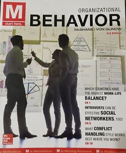 M : Organizational Behavior by Mcshane and Von Glinow 3rd Ed. (2016, Paperback)