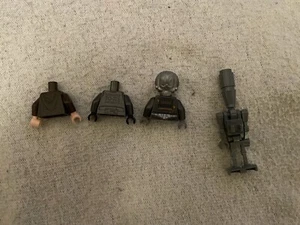 Lego Star Wars Minifigure Parts Lot 4-LOM Bounty Hunter IG88 Jedi Shadow Trooper - Picture 1 of 2