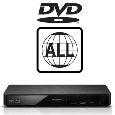 Panasonic Blu-ray Player DMP-BDT180EB 3D Smart DVD MultiRegion 4K Upscaling - Image 1 of 4