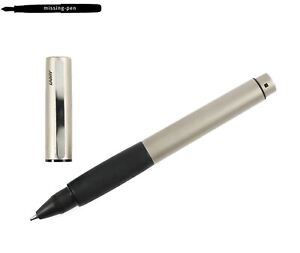 Lamy accent EH Rollerball Palladium Finish Black Rubber Grip (sold out by Lamy)