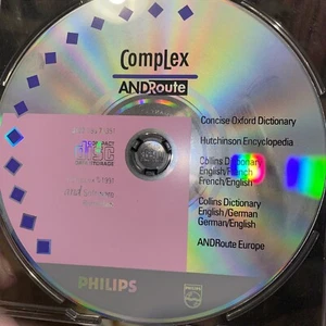 complex and route concise oxford dictionary cd  - Picture 1 of 2