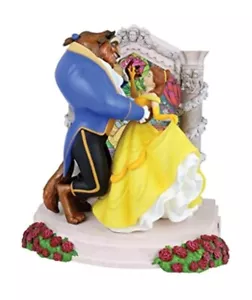Figurina Diorama Luminato Danzante Belle Vetrina Disney Nuova con scatola 9" - Foto 1 di 2