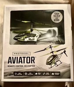 Protocol Aviator Indoor Remote Control Helicopter w/Gyro Stabilizer NIB - Picture 1 of 2