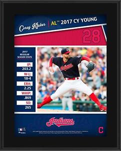 Corey Kluber Indians 10.5x13 2017 AL Cy Young Sublimated Plaque-Fanatics
