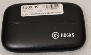 Elgato HD60 S Game Capture Card Black 2GC3099001004 No Accessories FE1069006 - Bild 1 von 2