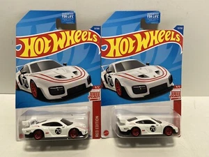 2022 Hot Wheels Porsche 935 White RED EDITION NEW!!! Lot Of 2 - Picture 1 of 7