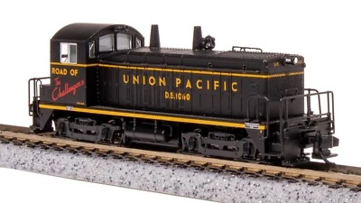 Broadway Limited 7501 N Scale Union Pacific NW2 Locomotive Black/Yellow #1073 - Image 1 of 4
