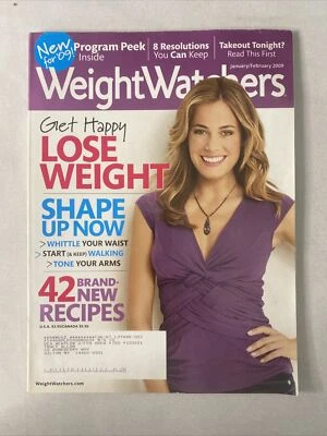 2009 January WeightWatchers Magazine Shape Up Now (MH894) Foto 1 de 3