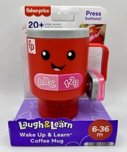 Fisher-Price Laugh & Learn Wake Up & Learn Coffee Mug - Picture 1 of 1