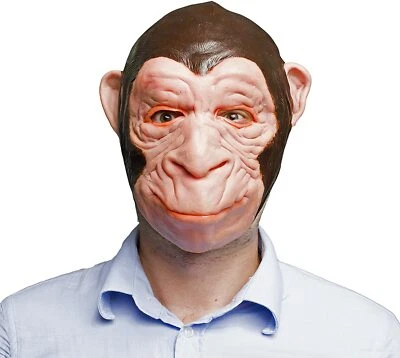 SmARTner MONKEY Latex Mask Horror Halloween Costume Party Props,NEW, Without Box - Image 1 of 4
