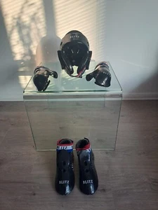 Blitz Martial Arts Boxing Kickboxing Protective Gear Sparring, Jnr Small Size - Picture 1 of 5