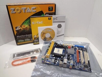 NEW ZOTAC GeForce GF6100 Value MicroATX Motherboard, Slots: 65W AM3~PCI~DDR3 - Image 1 of 3