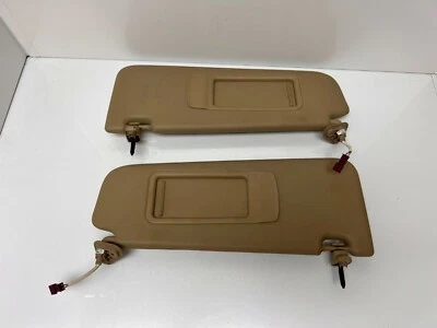 BMW X1 E84 2013 2014 2015 conjunto de parasol espejo retrovisor derecho y derecho fabricante de equipos originales bronceado/beige Foto 1 de 4