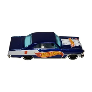 Hot Wheels 1966 Chevy Nova 2011 HW Racing blau lose 1:64 Diecast - Bild 1 von 7