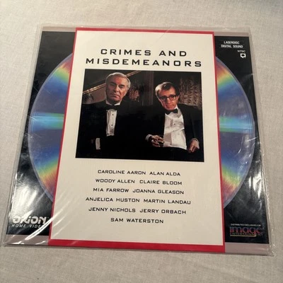 CRIMES AND MISDEMEANORS Laserdisc - Image 1 of 3