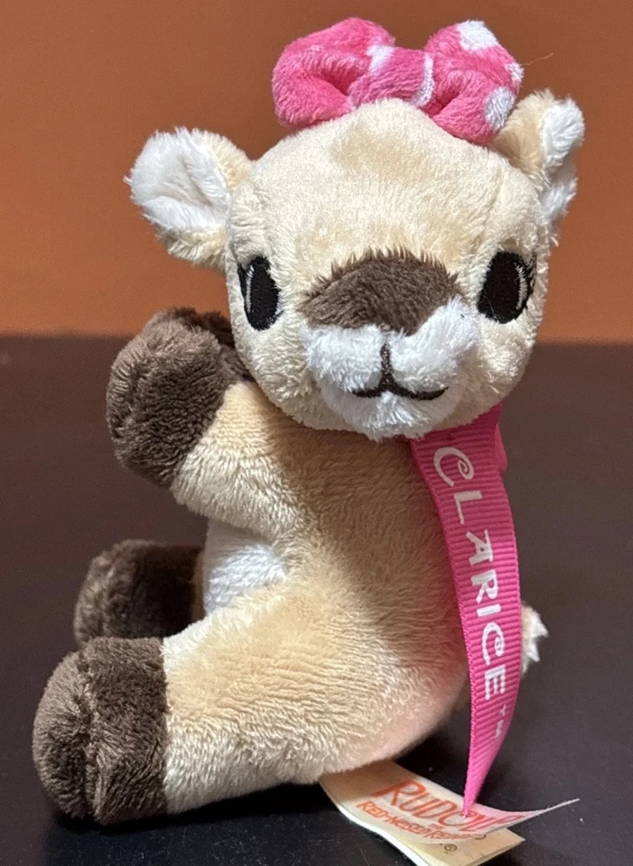 Dan Dee Collector's Choice Clip On Clarice Rudolph the Red-Nosed Reindeer Plush - Image 1 of 4