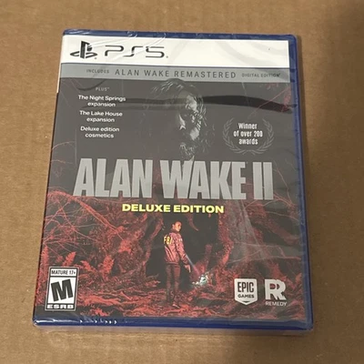Alan Wake 2 Edición Deluxe Sony PlayStation 5 PS5 Juego de Terror Nuevo Precintado Foto 1 de 4