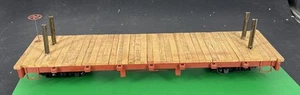 Scratch Built Narrow Gauge 7/8ths Scale Flatcar With Kadee Trucks And Couplers - Picture 1 of 6
