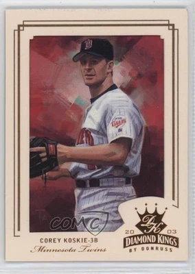 2003 Donruss Diamond Kings Bronze Foil Corey Koskie #35 - Image 1 of 2