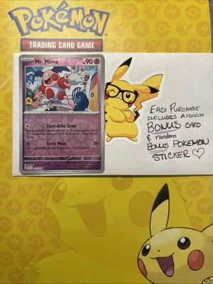 Mr. Mime 063/162 Sv05: Temporal Forces Reverse Holo - Image 1 of 4