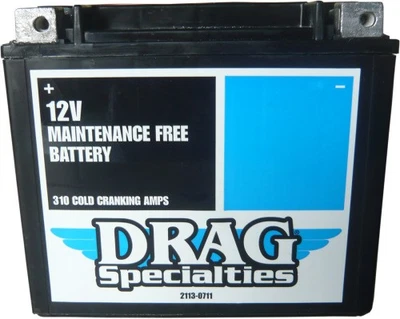 Drag Specialties AGM Maintenance-Free Batteries 2113-0780 - Image 1 of 4