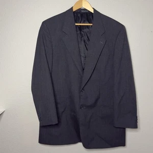 Lorenzo Latini Men’s 44R 100% Wool Formal Blazer Jacket Suit Top - Picture 1 of 8
