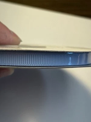 Bashful Blue Grosgrain Stampin Up Ribbon 15 Yards 1/4” Wide #8008 - Image 1 of 3