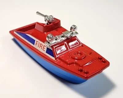 Vintage Corgi Juniors #53 Fire Launch Diecast/Plastic Rescue Boat VHTF - Image 1 of 4