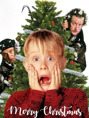 Home Alone Merry Christmas железа на передачи футболка + светлые и темные ткани #4 - Изображение 1 из 4