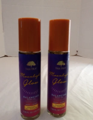 Tree Hut Moonlight Glow Aceite Corporal Equilibrio 5 OZ Lote de 2 Foto 1 de 4