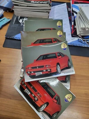 LIBRETTO USO E MANUTENZIONE MASERATI SHAMAL FRANCESE / TEDESCO  - Immagine 1 di 4