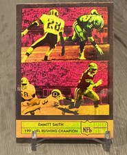 Emmitt Smith -1992 Pro Set Holograms #ES4 NFL Rushing Leader SP Very Rare Cowboy