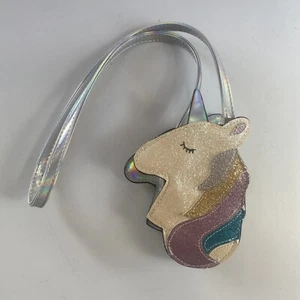 Unicorn Purse, Girls Carry Bag, Zipped (18cm) Small (5+ Years) Rainbow, Glitter - Bild 1 von 6