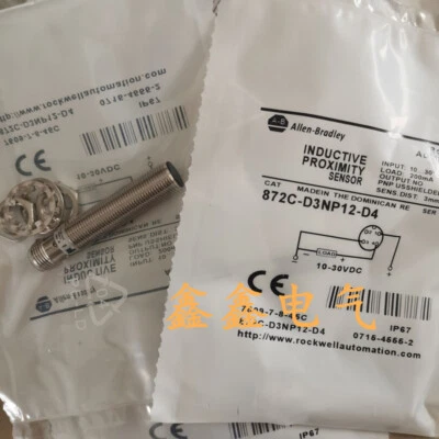 1PC 872C-D3NP12-D4 Proximity Inductive Switch Sensor 10~30V 2000mA - Image 1 of 2