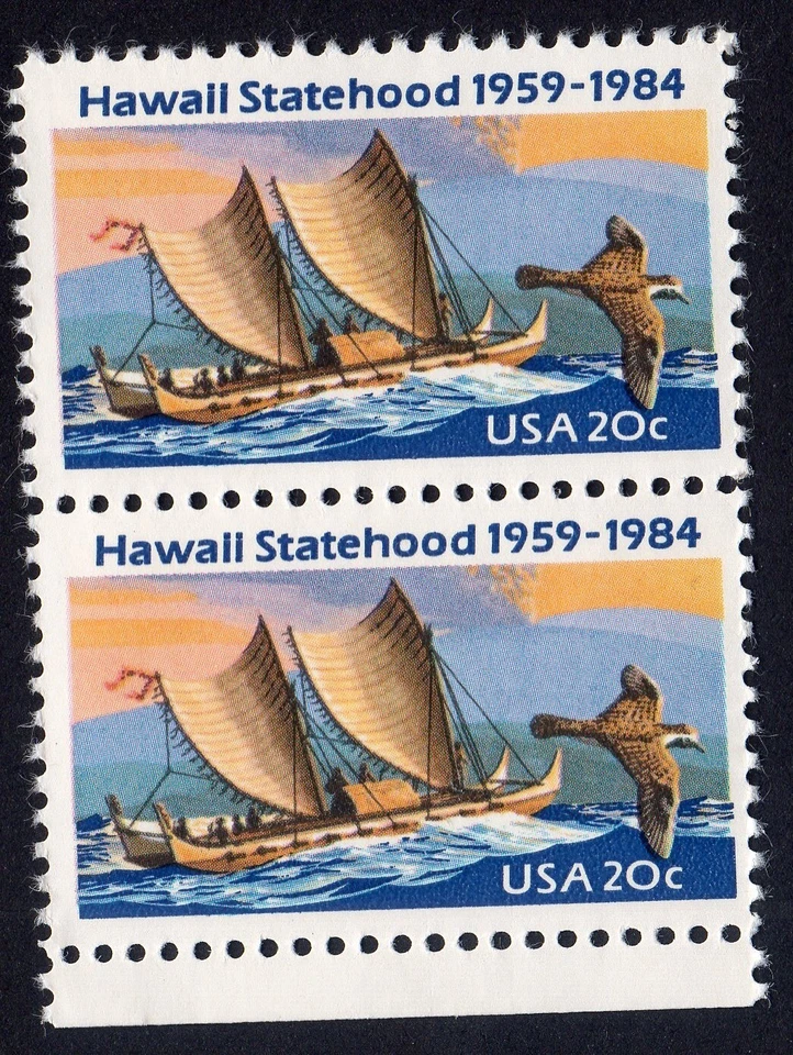Scott #2080 Hawaii Pair of Stamps - MNH - Image 1 of 1