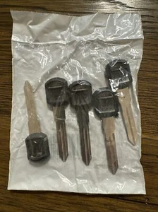 5 Pack ILCO B86-P GM Non Chip Ignition Key Blank Uncut MIP - Picture 1 of 4