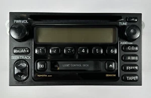 99-01 Toyota Camry 4Runner factory disc CD cass player radio AD6803 86120-08111 - Picture 1 of 7