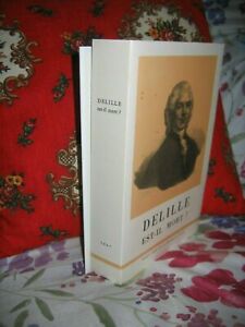 Is Delille Dead? Studies on the famous Poet with 4 unpublished EO + Suite 1967