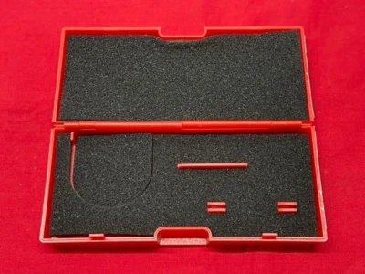 Starrett PT24916 Plastic Case w/ Foam for 256, 436 & 569 Series Micrometers, 1"