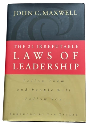 Book The 21 Irrefutable Laws of Leadership Follow Them and People Will Follow U - Image 1 of 4