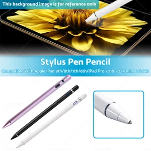 Stylus Pen Suitable For Apple iPad 6th-9th/iPad Pro 2018-2021/mini 6/5/Air - Picture 1 of 22