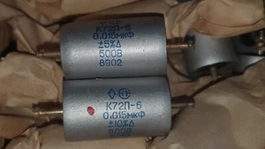 Teflon Capacitor K72P-6 0.015uF 500V USSR NOS Lot 4pcs+ - Picture 1 of 1